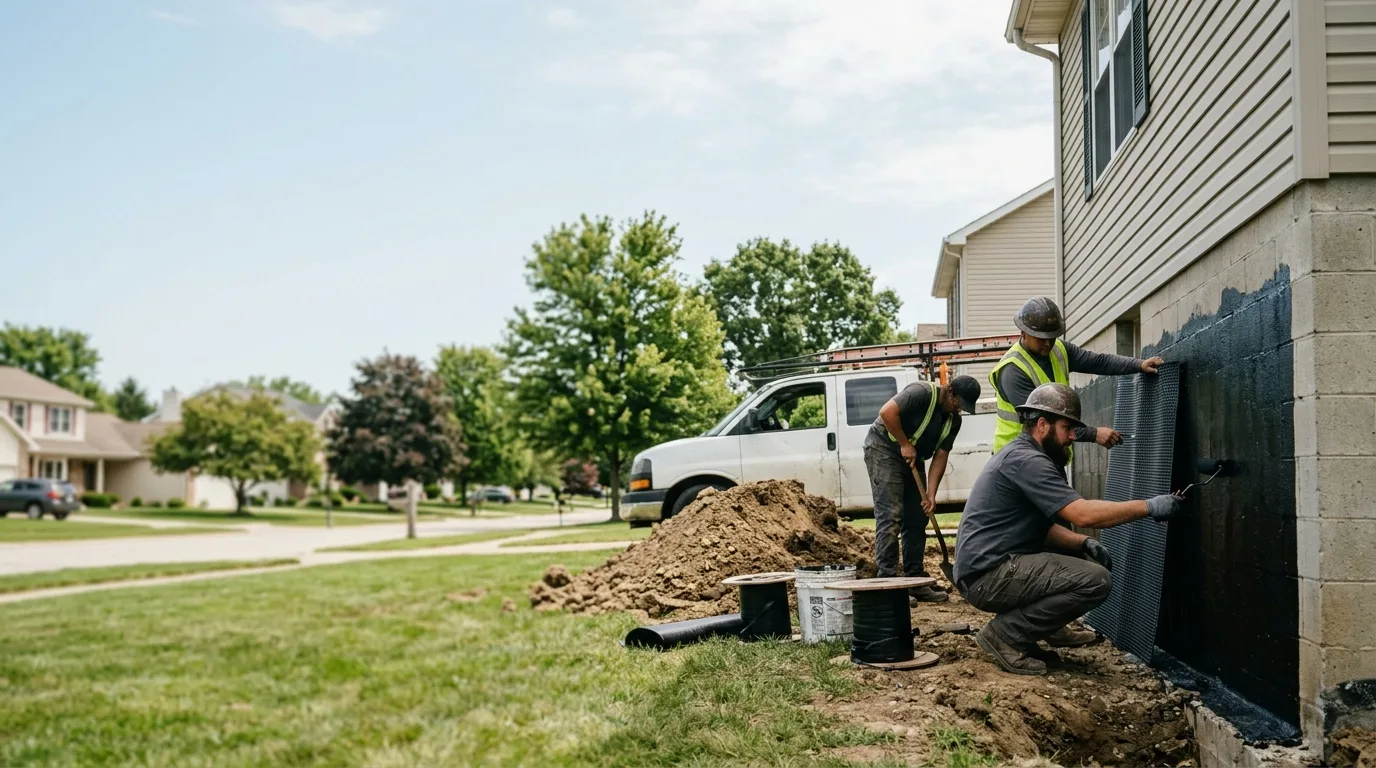 Basement Waterproofing in Brookville, IN near me